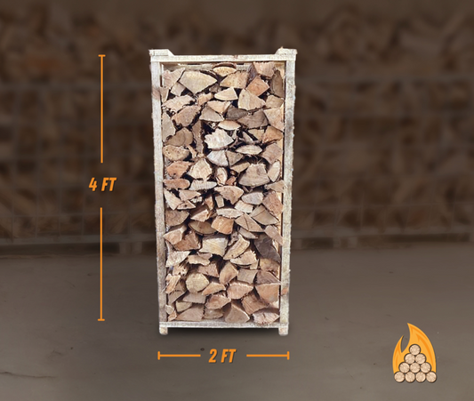 4ft x 2ft stack of Kiln Dried Firewood